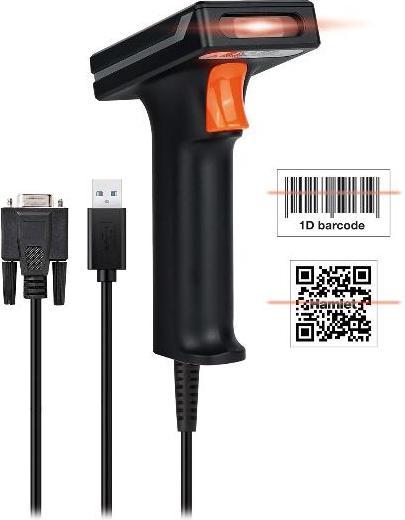 Hamlet Ind Barcode Scanner (QR-Code, 1D-Barcodes, 2D-Barcodes)