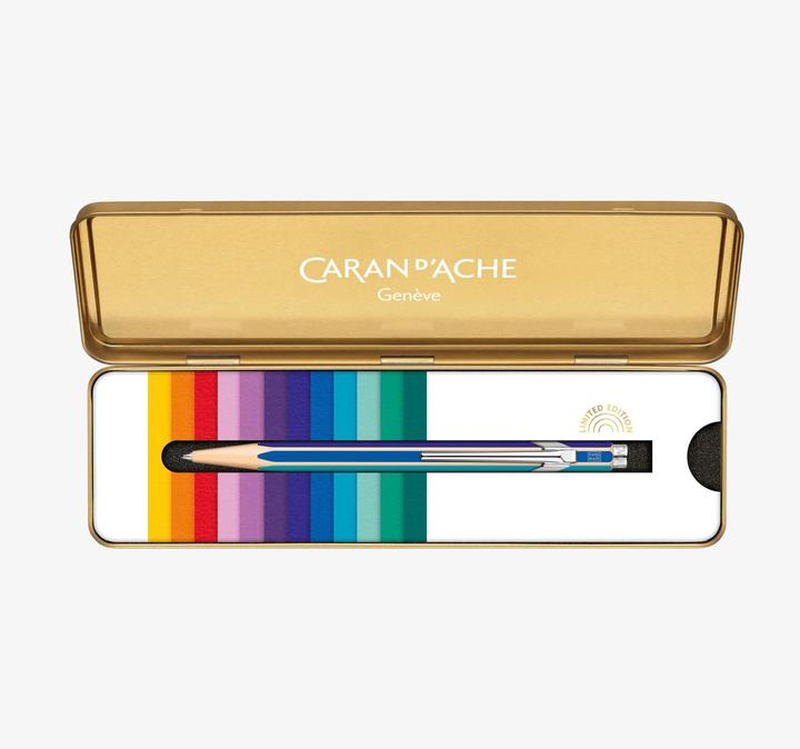 Image du produit Caran d'Ache Stylo à bille 849 (Vert, Bleu, 1 x)