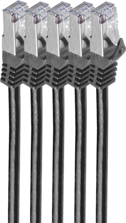 Produktbild Shiverpeaks BS75511-S-SET5. Kabellänge: 1 m, Kabelstandard:Cat.7 Rohkabel, Kabelschirmung: S/FTP (S-STP), Anschl (S/FTP, CAT7, 1 m)