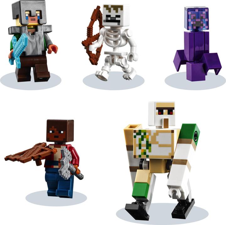 Actual product image LEGO Minecraft 21176 The Jungle Mayhem (21176, LEGO Minecraft)