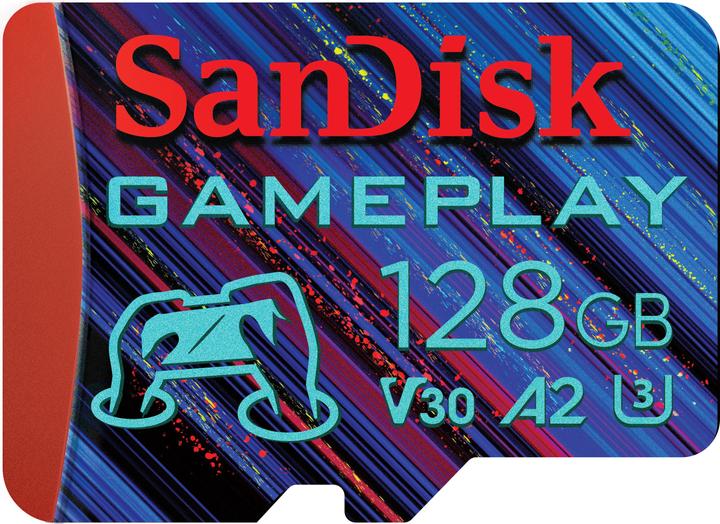 Image du produit SanDisk Gameplay Microsdxc Uhs-I Card (128 Go, microSDXC, U3, UHS-I)