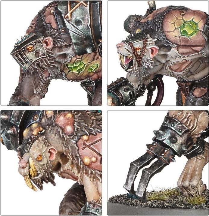 Image du produit Games Workshop Warhammer AoS - Skaven Rats Ogres (Matières plastiques)