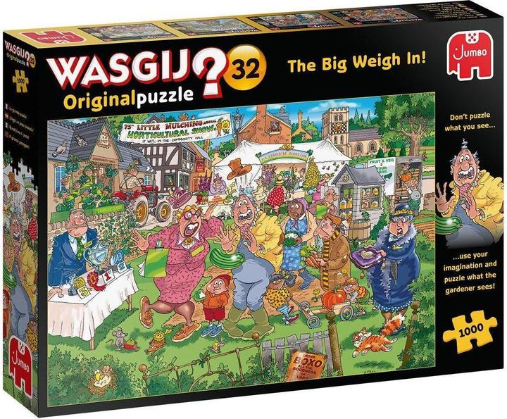 Actual product image Jumbo Wasgij Original 32 (1000 pieces)