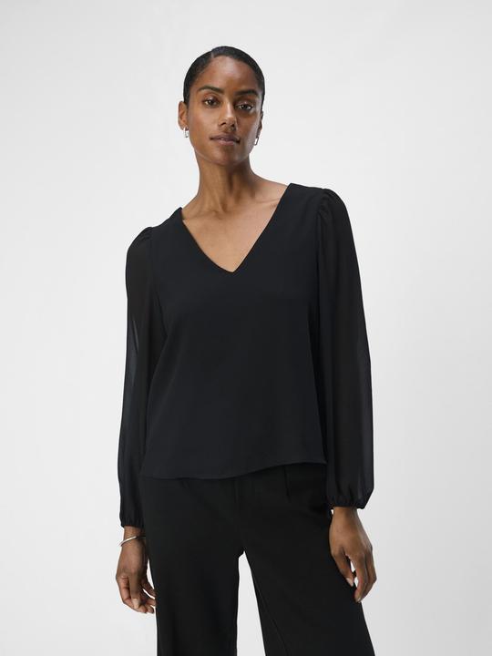 Actual product image Object V-neck blouse (40)