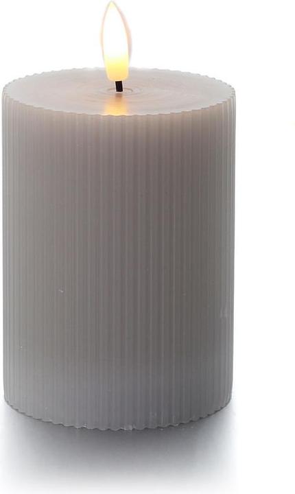 Produktbild Schlaraffenland LED Zylinderkerze Rillen (1 x)
