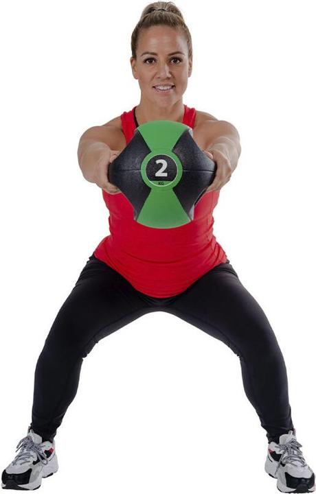 Produktbild Pure2improve Medizinball Mit Handgriffen (2 kg)