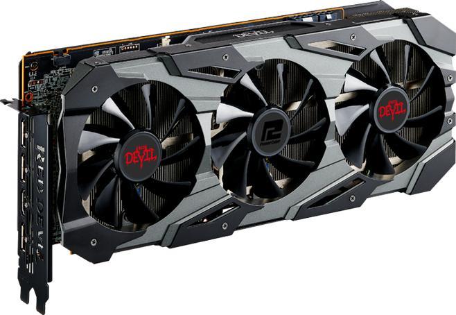 Actual product image Powercolor Radeon RX 5700 Red Devil (8 GB)