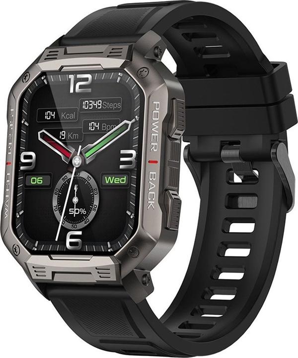 Actual product image Kumi Smartwatch U3 Pro 1.83 inch black