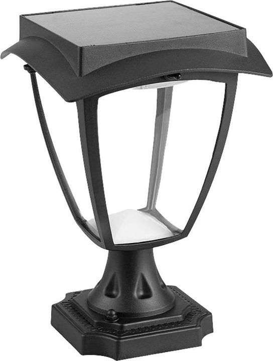 Produktbild V-TAC VT983 2W LED Solar Standleuchte Schwarzer Körper 3000K6000K IP44 (110 lm, IP65)