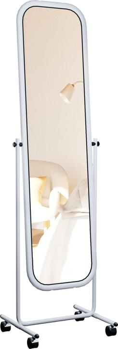 CLP Standspiegel Medusa Eckig, weiss (48 x 166 cm)