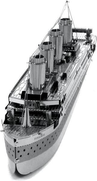 Produktbild Metal Earth Metall-Erde Titanic Schiff silbernen Edition