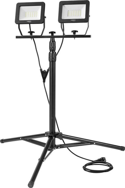 Actual product image Neo Reflector (2x50W SMD LED 9000lm double spotlight on a 1.8 m tripod) (8500 lm)