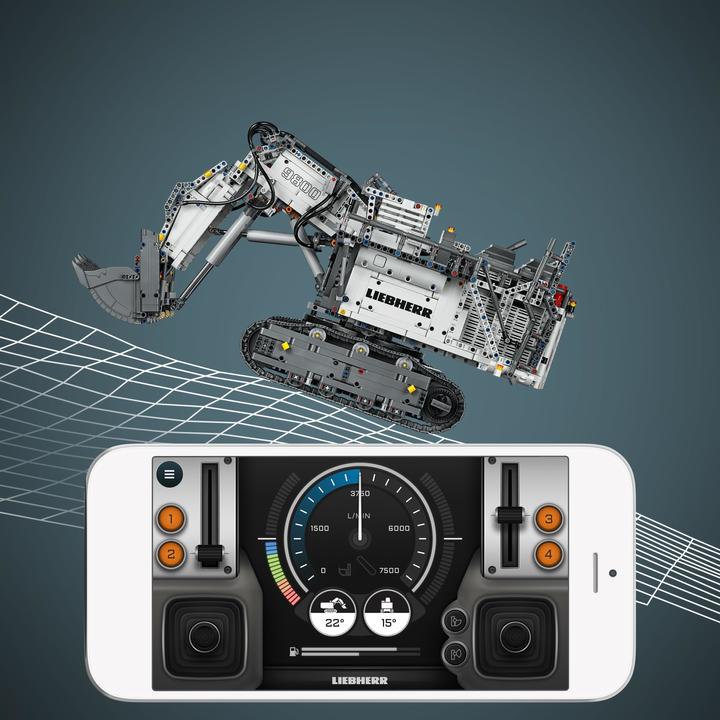 Produktbild LEGO Liebherr Bagger R 9800 (42100, LEGO Technic)