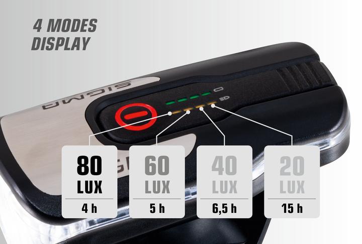 Produktbild Sigma Sport Aura 80/Nugget II (80 lm, 80 lm)