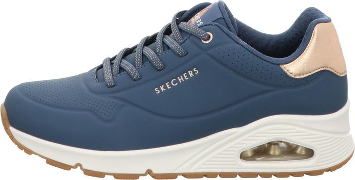 Produktbild Skechers Damen Schnürschuhe Sportlich Gummisohle blau (37)