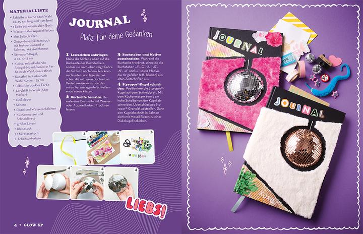 Actual product image In my Girly Era – dream it, create it. Mein Kreativbuch (German, #shedoesfuture, Beatrice Wagner, Martina Helfrich, 2025)
