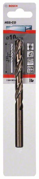Actual product image Bosch Professional Zubehör Metal drill HSS-Co, DIN 338, 10 x 87 x 133 mm, 1-pack (10 mm)