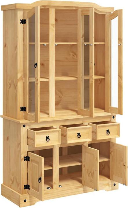 Produktbild VidaXL Highboard Corona Me x ikanische Kiefer (112 x 43 x 196 cm)