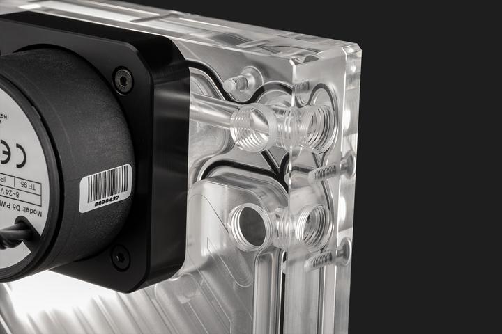 Actual product image EKWB EK-Quantum Kinetic3 FLT D5 PWM reservoir and pump combination - 240mm, D-RGB