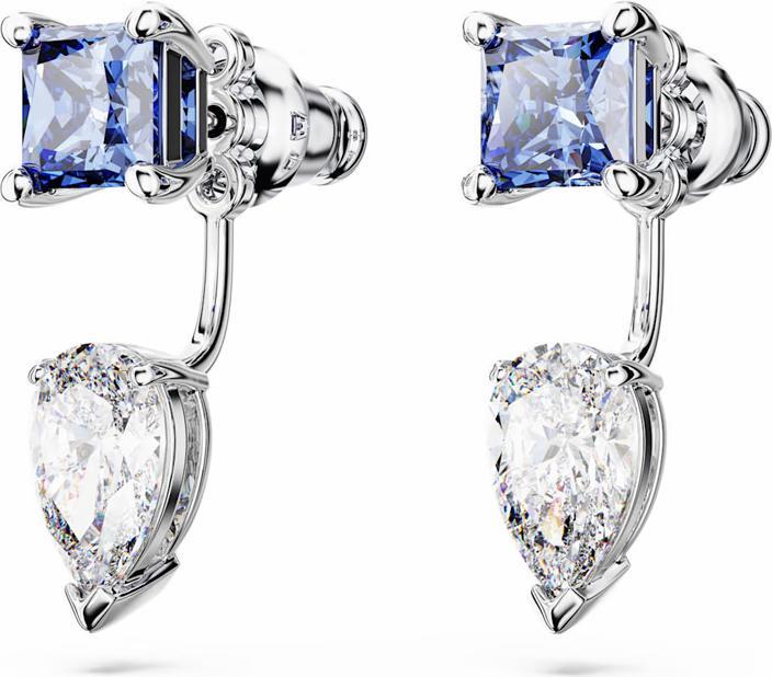 Produktbild Swarovski Mesmera Ohrring Jackets Verschiedene Schliffe Abnehmbar Blau (Swarovski Metall)