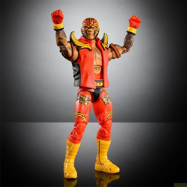Actual product image Mattel WWE Ultimate Edition Action Figure Rey Mysterio 15 cm