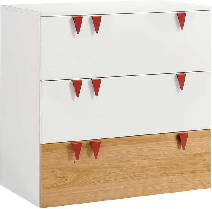 Actual product image Hülsta Chest of drawers Minimo narrow (93.5 x 90.5 x 1 cm)
