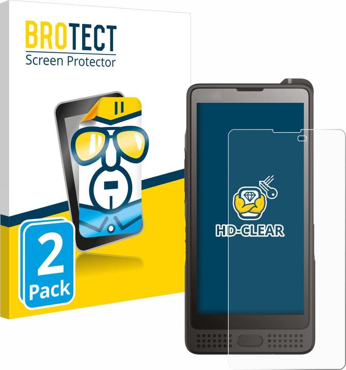 Produktbild BROTECT Schutzfolie Displayschutz Klar (2 Stück, Sonim XP10)