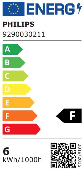 Energie-Label Philips Hue White BT (E14, 5.50 W, 470 lm, 2 x, F)