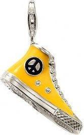 Actual product image Hermex Converse Charm Pendant Silver - Silvery Yellow (925 silver)