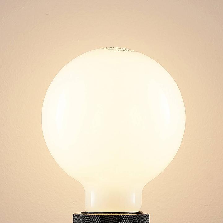 Produktbild Arcchio LED-Lampe E27 4W 2.700K G95 Globe, dimmbar, opal (E27, 470 W, 470 lm, 1 x, E)