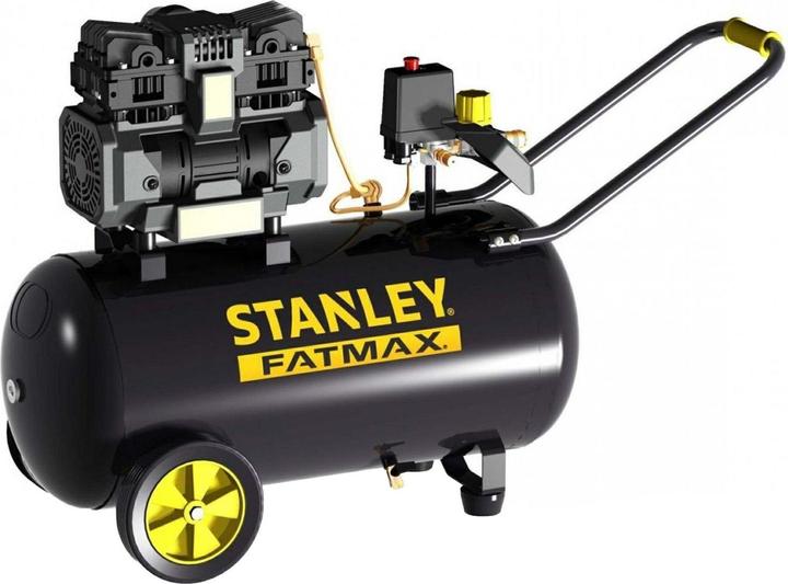 Actual product image Stanley SPRĘŻARKA BEZOLEJ.50L/1,5KM/8BR 160l/min. WYCISZONA FATMAX (50 l)