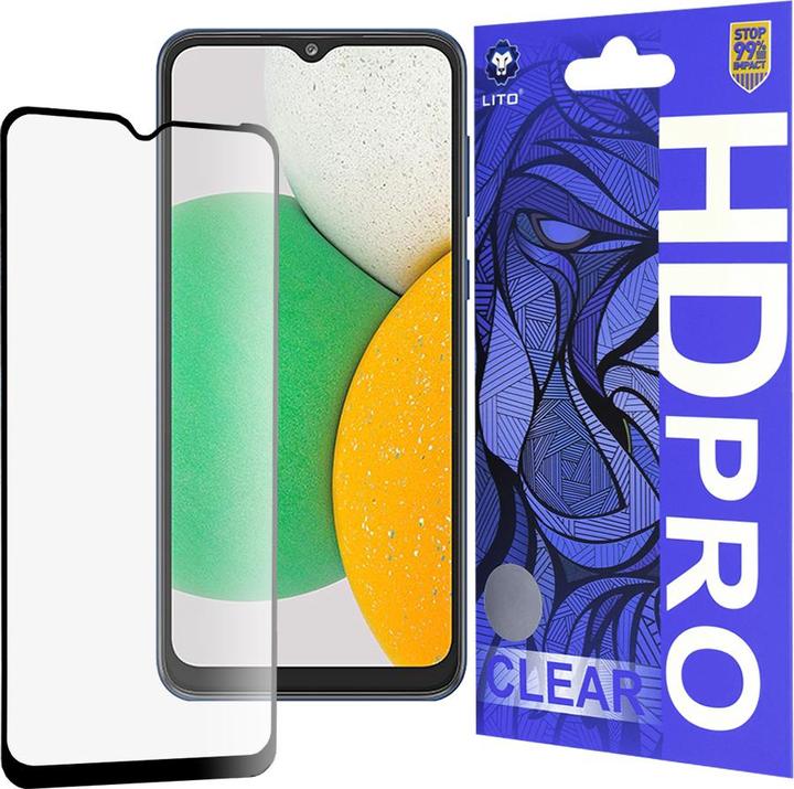 Produktbild Lito - HD Pro Clear - Samsung Galaxy A03 Core - Black (1 Stück, Samsung Galaxy A03 Core)