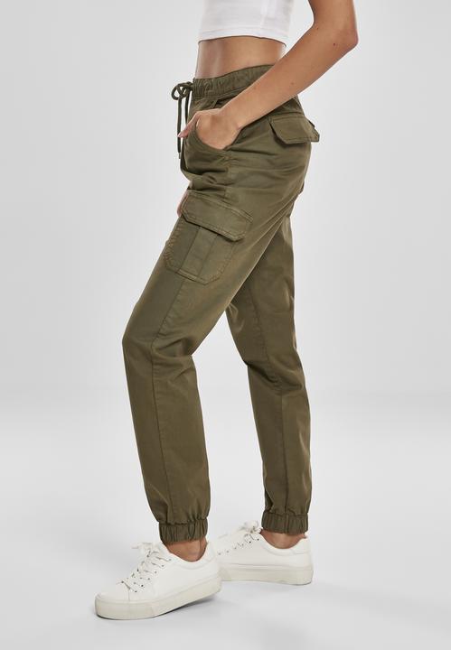 Image du produit Urban Classics Ladies High Waist Cargo Jogging Pants (4XL)
