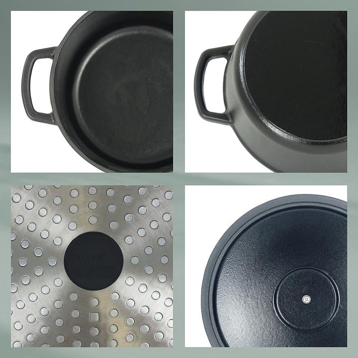 Actual product image Kela Calido (21 cm, Casserole + Stewpot, Cast aluminium)