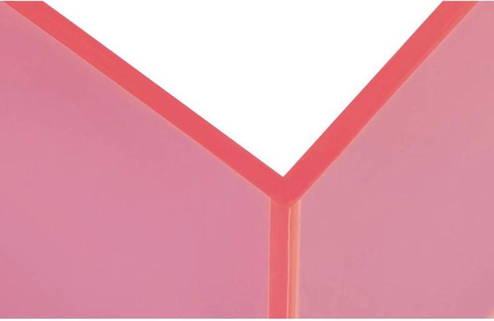 Produktbild Maul Buchstütze 10x10x13cm 3513621 transparent pink 2 Stück (10 x 10 x 13 cm)