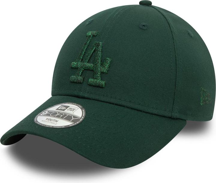 Produktbild New Era 9Forty Kinder Cap - METALLIC LA Dodgers forest Youth (55, 56, 54 C)