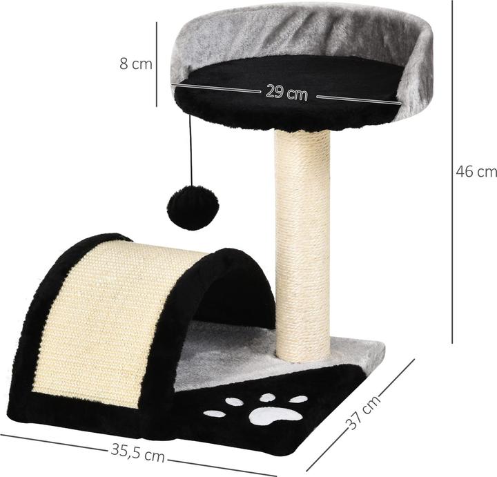 Immagine prodotto Jamb Albero per gatti (46 cm, Nero)