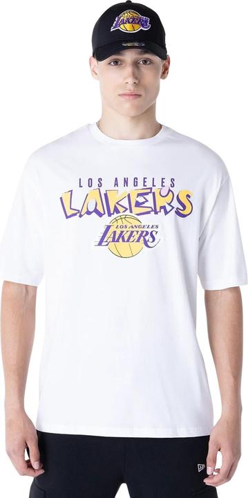 New Era Oversized T-Shirt Los Angeles Lakers Graphic