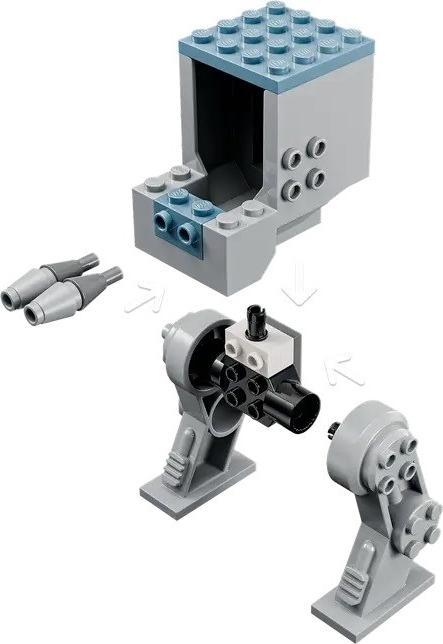 Actual product image LEGO AT-ST (75332, LEGO Star Wars)