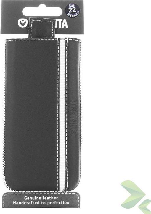 Immagine prodotto Valenta Valensija Pocket Stripe Valensiją - Raudonplaukė Samsung Galaxy S4/s Iii, Htc One ir kita (juoda) (Mora Q10, Nokia Lumia 925, Nokia Lumia 900, Alcatel One Touch Fire, Acer Liquid S1, Samsung Galaxy Nexus, Samsung Galaxy S4, Huawei Ascend G510, Mora Z10, Optimus 4X HD, Sony Xperia T, Samsung Galaxy Core 2, Sony Xperia Z, Samsung Galaxy S III)