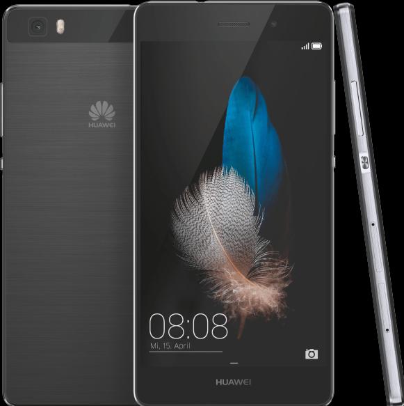 Huawei P8 Lite (16 GB, Black, 5", Hybrid Dual SIM, 13 Mpx, 4G)