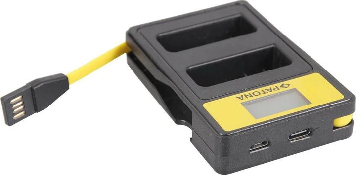 Image du produit Patona Chargeur Smart Dual LCD USB Nikon Accu EN-EL14 (Chargeur de batterie d'appareil photo)