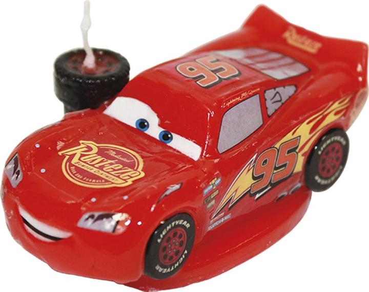 Produktbild Dekora 3D-Kerze Cars (8,5cm) (1 x)