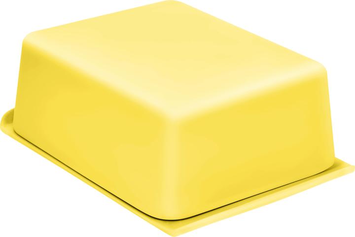 Produktbild Magu Butterdose Natur-Design gelb (0.80 l)