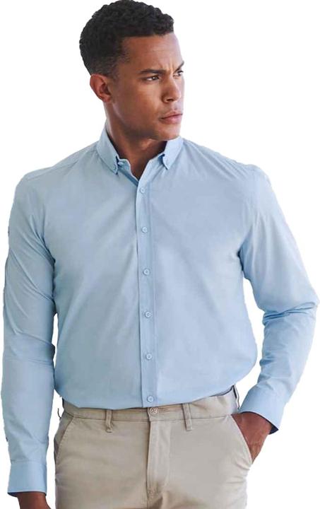 Produktbild Henbury Formelles Hemd CoolPlus Langärmlig (4XL)
