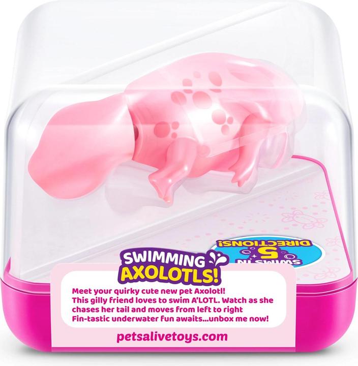 Productafbeelding Zuru HUISDIEREN LEVEND-WATER-GEACTIVEERD-ZWEMMEN AXOLOTL,S1,KUBUS,UQ,12PC