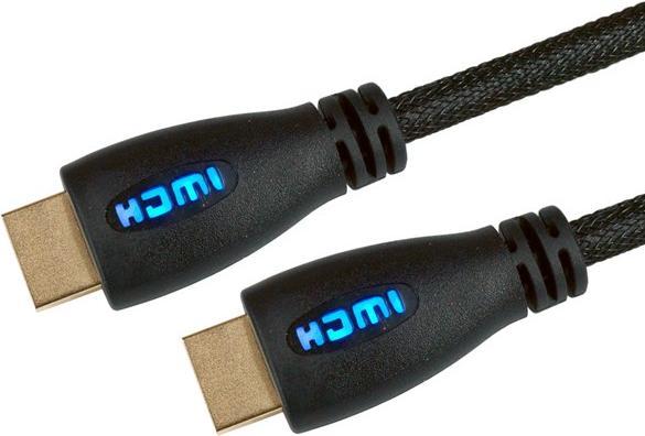 Cables Direct Connettori HDMI Veloci Da 5 M Con Et Blu Oro (HDMI)