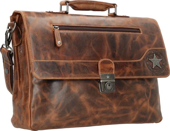 Actual product image Billy the Kid Ranger A4 briefcase leather 40 cm (16.54")