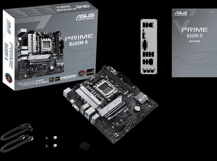 Image du produit ASUS Prime B650M-K (AM5, AMD B650, mATX)