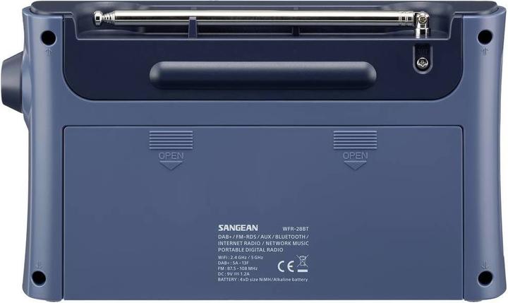 Actual product image Sangean WFR-28BT (Web radio, DAB+, FM, Bluetooth, Wi-Fi)